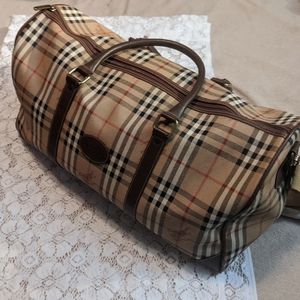 Burberry Oversized Boston Bag
